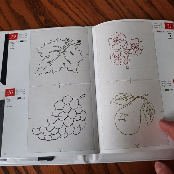 Husqvarna Viking Embroidery  Trendy Textures #58 For Designer 1 And PC - Picture 5 of 5